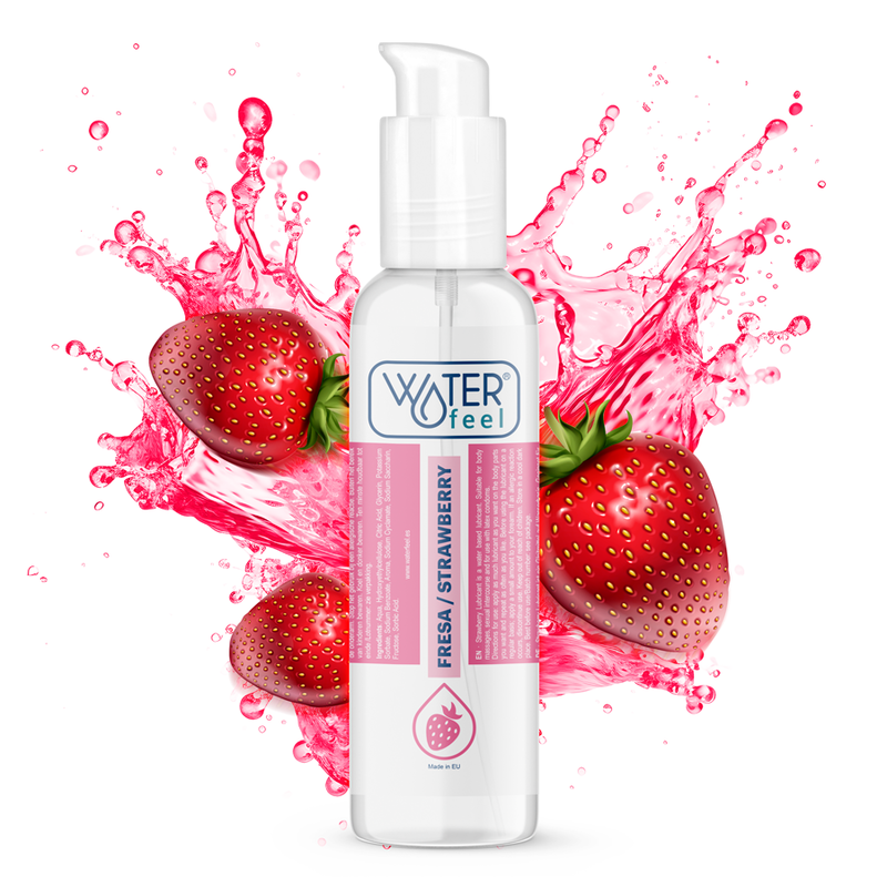 WATERFEEL - LUBRIFICANTE À BASE DE ÁGUA SABOR MORANGO 175 ML