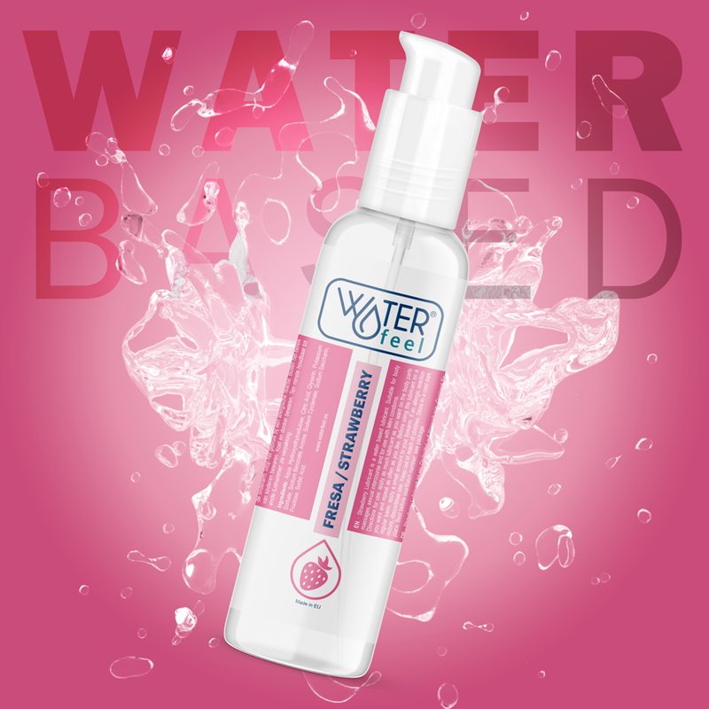 WATERFEEL - LUBRIFICANTE À BASE DE ÁGUA SABOR MORANGO 175 ML