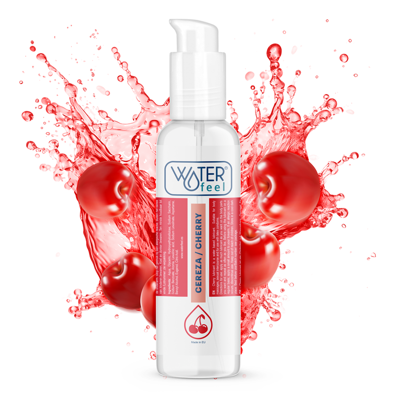WATERFEEL - LUBRIFICANTE SABOR CEREJA 175 ML