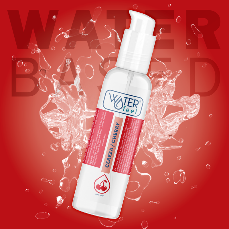 WATERFEEL - LUBRIFICANTE SABOR CEREJA 175 ML