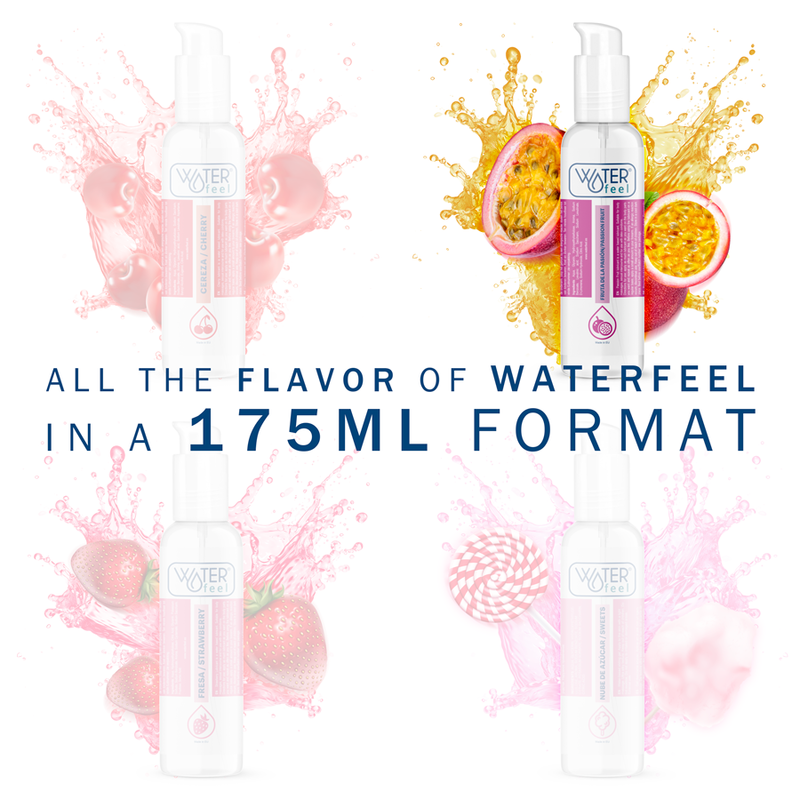 WATERFEEL - LUBRIFICANTE À BASE DE ÁGUA SABOR FRUTO DA PAIXÃO 175 ML