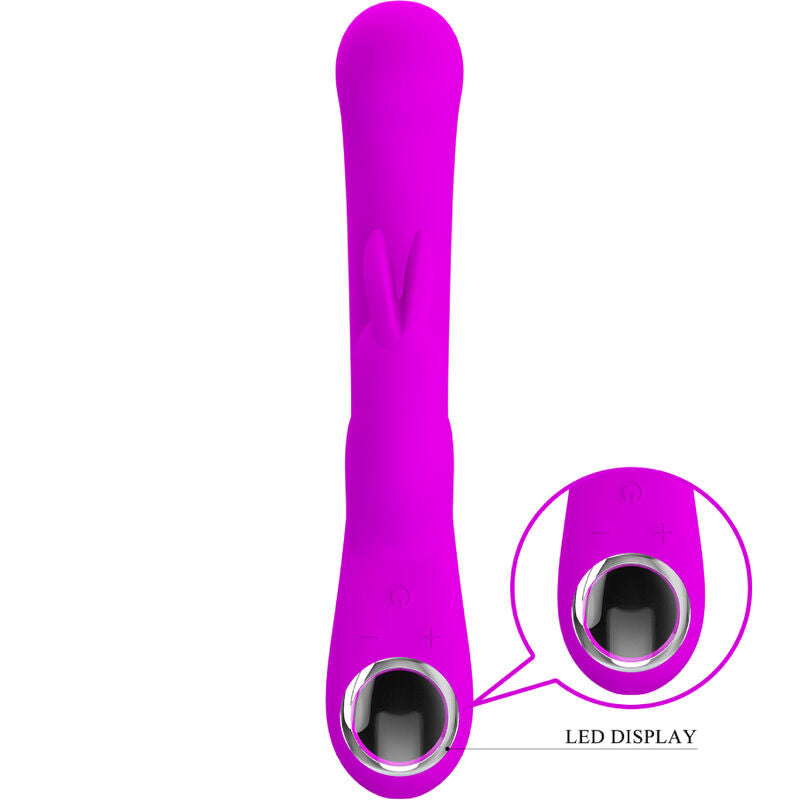 PRETTY LOVE - LAMAR VIBRADOR RABBIT E PONTO G VIOLETA
