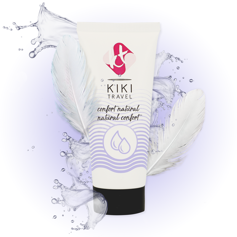 KIKÍ TRAVEL - GEL DESLIZANTE NATURAL CONFORTO 50 ML - Sex Shop Sexy