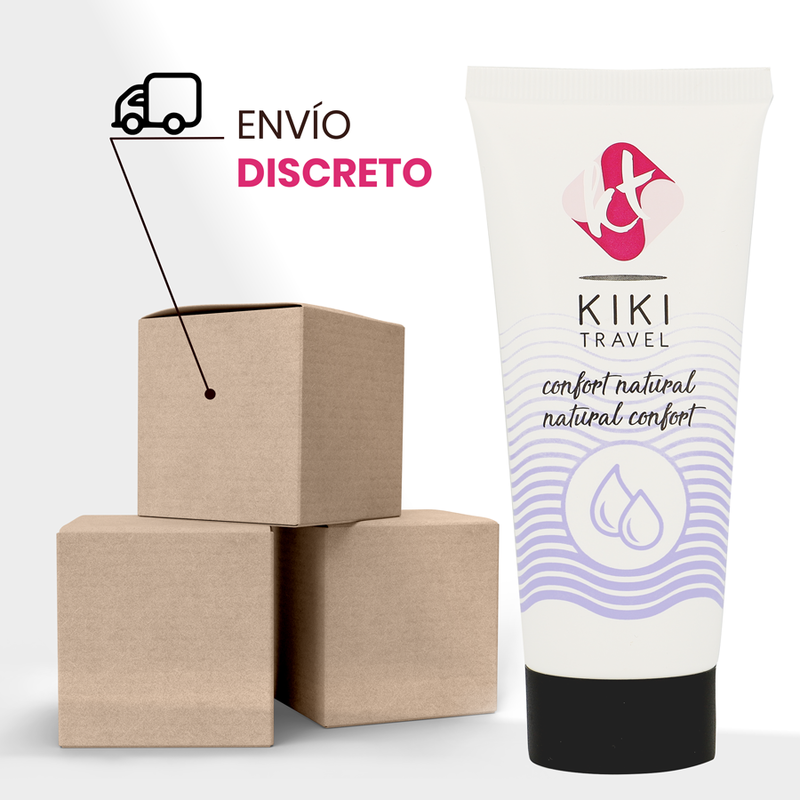 KIKÍ TRAVEL - GEL DESLIZANTE NATURAL CONFORTO 50 ML - Sex Shop Sexy