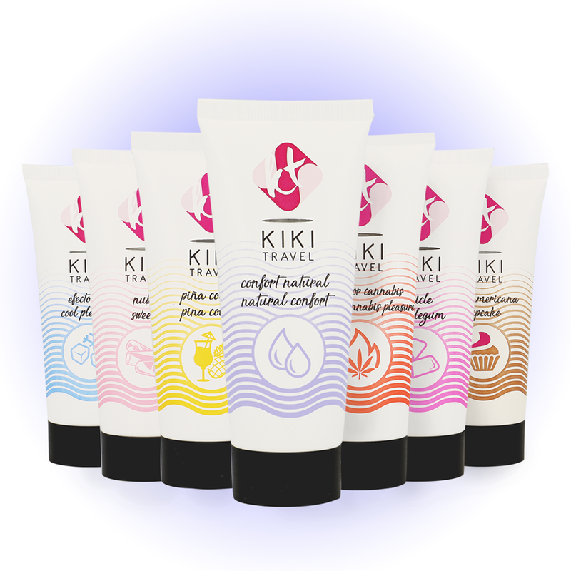 KIKÍ TRAVEL - GEL DESLIZANTE NATURAL CONFORTO 50 ML - Sex Shop Sexy