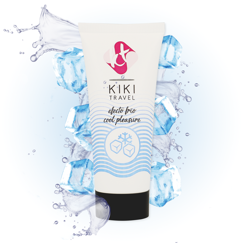 KIKÍ TRAVEL - GEL DESLIZANTE EFEITO FRIO INTENSIFICADOR 50 ML - Sex Shop Sexy