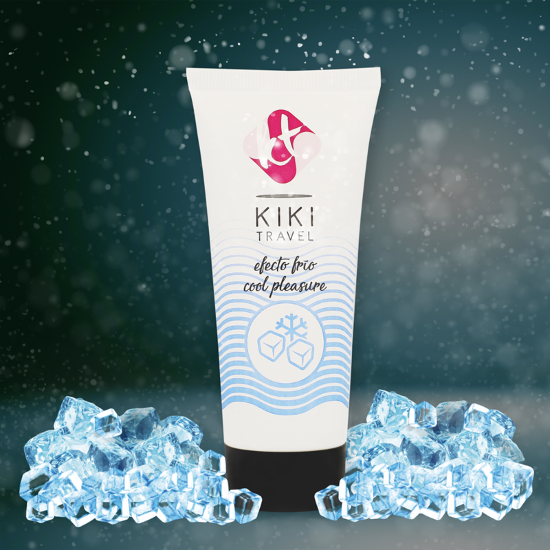 KIKÍ TRAVEL - GEL DESLIZANTE EFEITO FRIO INTENSIFICADOR 50 ML - Sex Shop Sexy