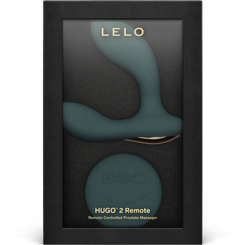 LELO - HUGO 2 PROSTATE STIMULATOR WITH REMOTE CONTROL GREEN