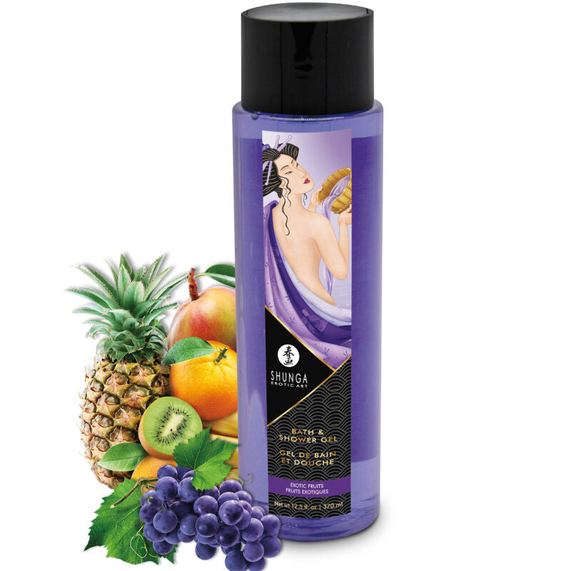 SHUNGA - GEL DE BANHO & DUCHE FRUTAS EXÓTICAS 370 ML