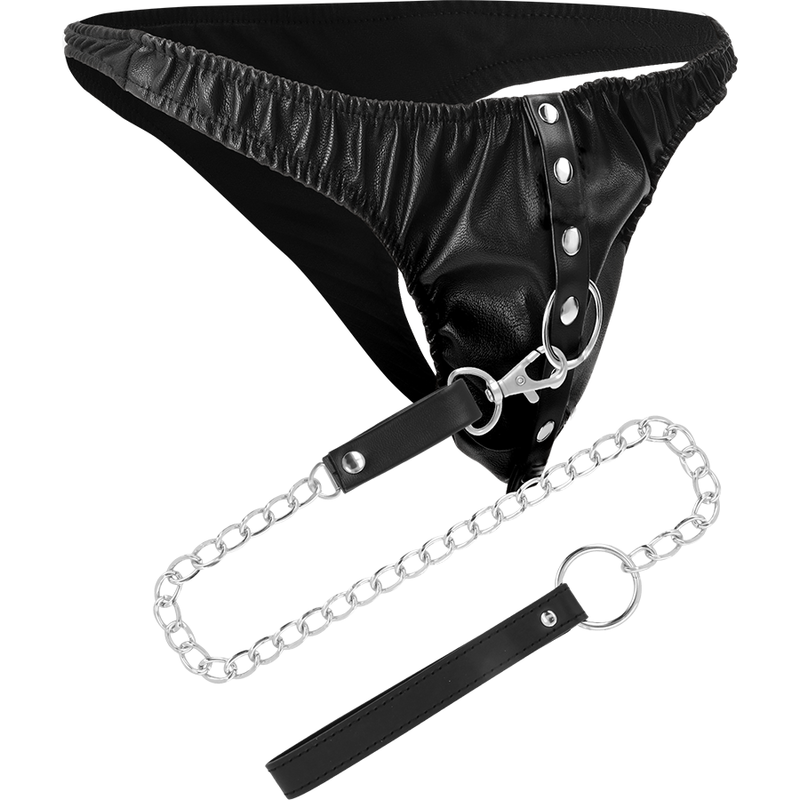 Darkness - Tanga De Submissão Com Corrente De Metal