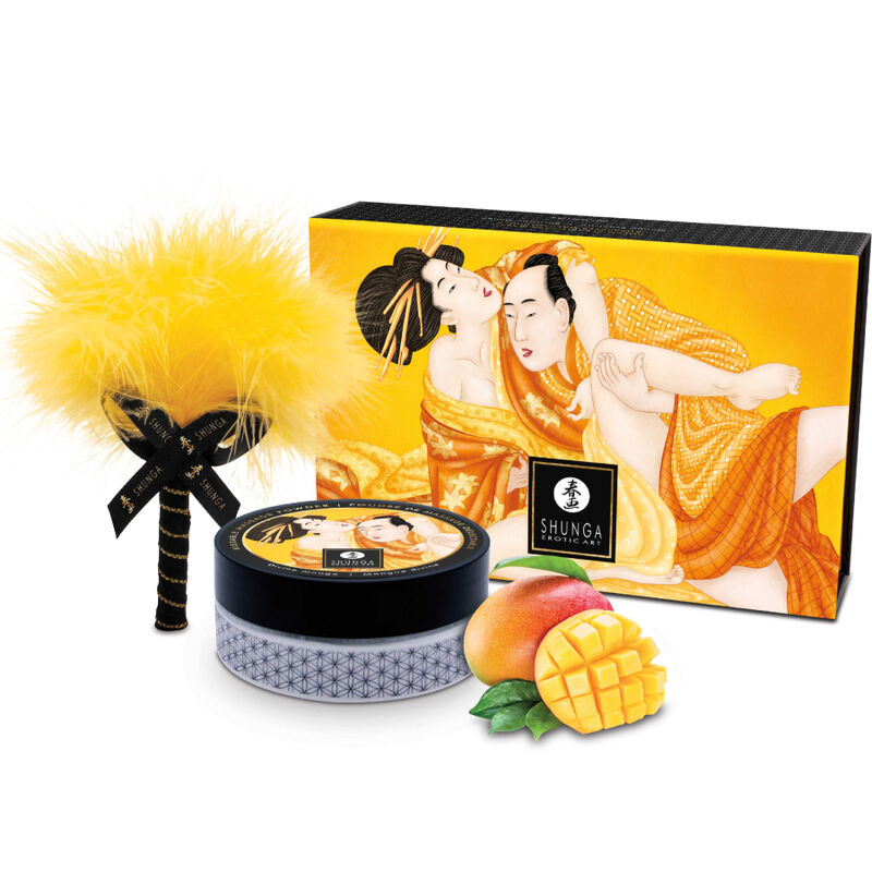 SHUNGA - KIT PÓS DE MASSAGEM COMESTÍVEL MANGA