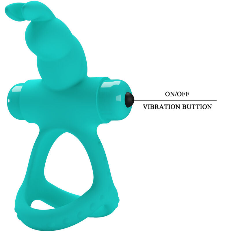 PRETTY LOVE - FIGGY ANEL VIBRADOR COELHO VERDE