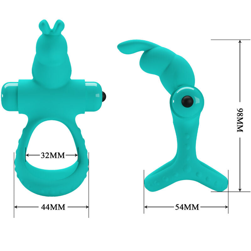 PRETTY LOVE - FIGGY ANEL VIBRADOR COELHO VERDE