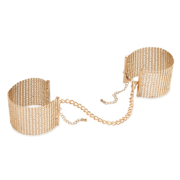 BIJOUX - DÉSIR MÉTALLIQUE ALGEMAS MALHA METÁLICA DOURADA - Sex Shop Sexy
