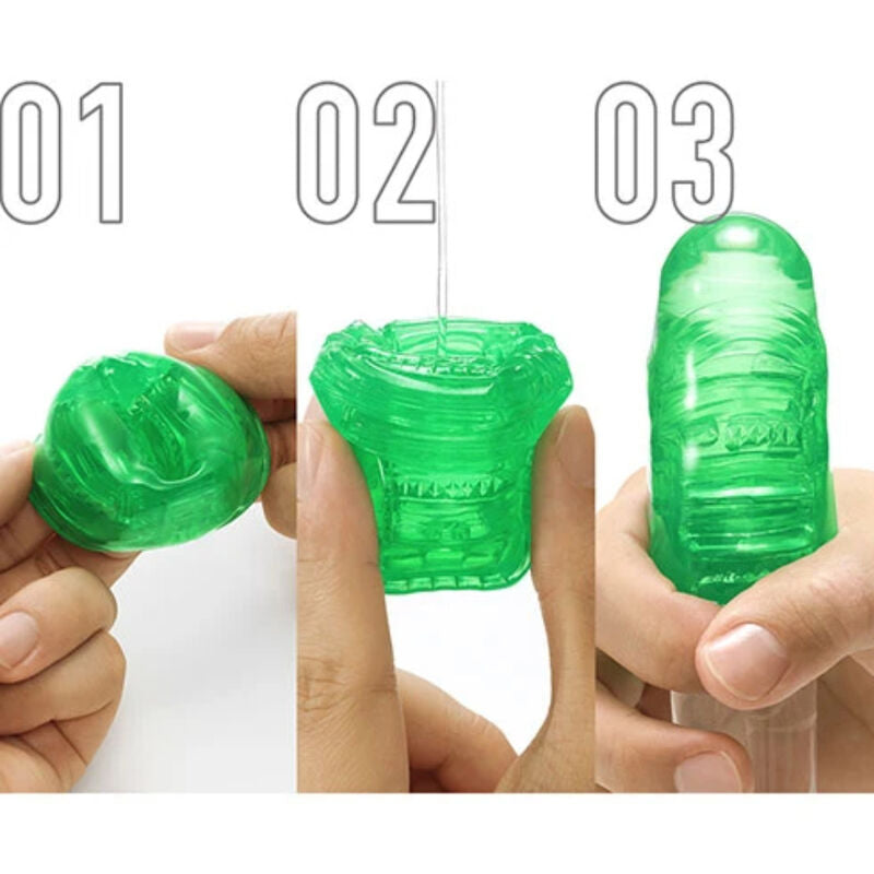 TENGA - UNI EMERALD MASTURBADOR DE DEDO
