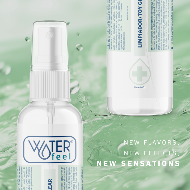 WATERFEEL - LIMPA JOGUETES ESTÉRIL 150 ML - Sex Shop Sexy