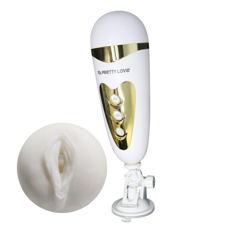 PRETTY LOVE - MASTURBADOR MASCULINO COM VIBRAÇÃO E SOM SALLY - Sex Shop Sexy