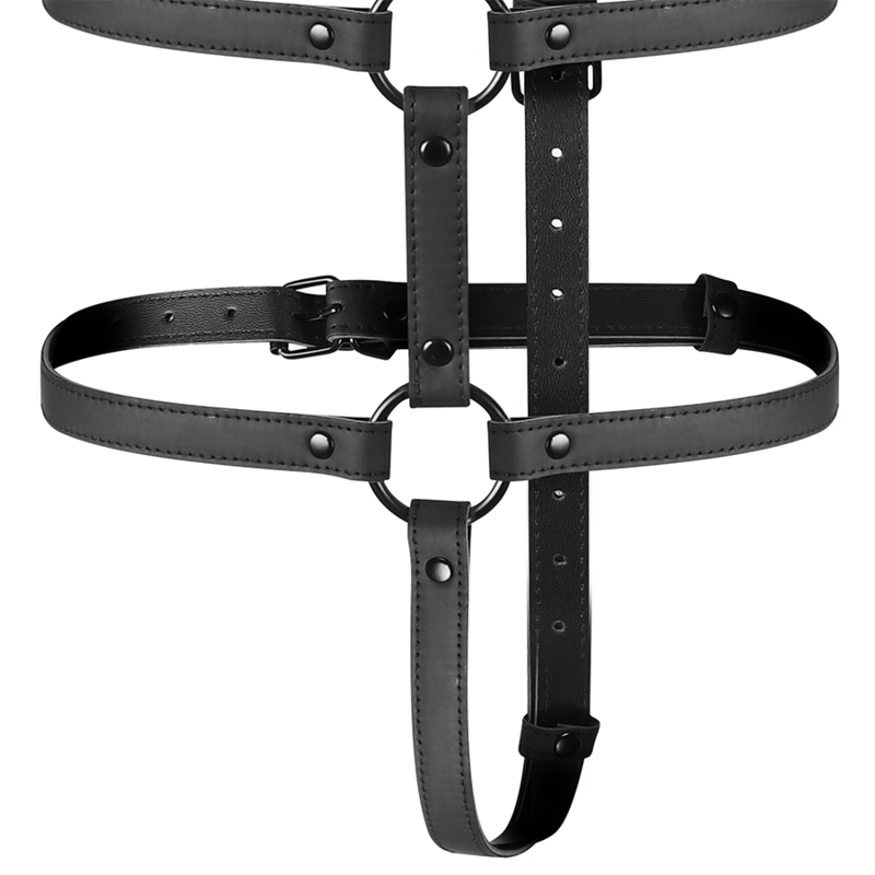 FETISH SUBMISSIVE BONDAGE - ARNÊS AJUSTÁVEL PARA TORSO E BRAÇOS