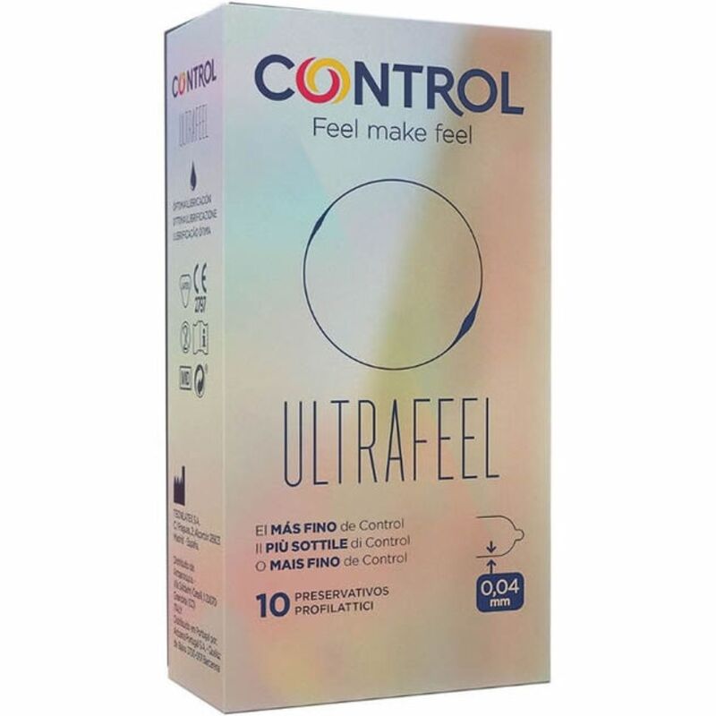 CONTROL - ADAPTA FINÍSSIMO ULTRAFEEL 10 UNIDADES - Sex Shop Sexy