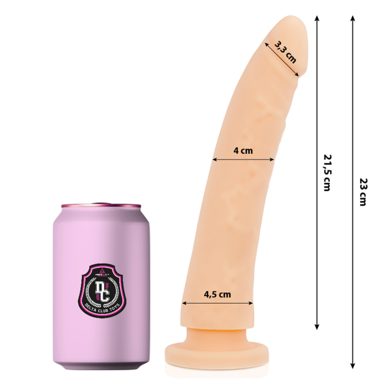 DELTA CLUB - DILDO SILICONE 23 CM x 4.5 CM