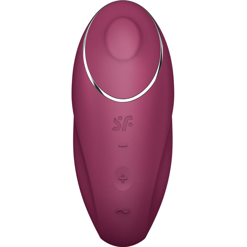 SATISFYER - TAP & CLIMAX 1 VIBRADOR LAY-ON CINZA