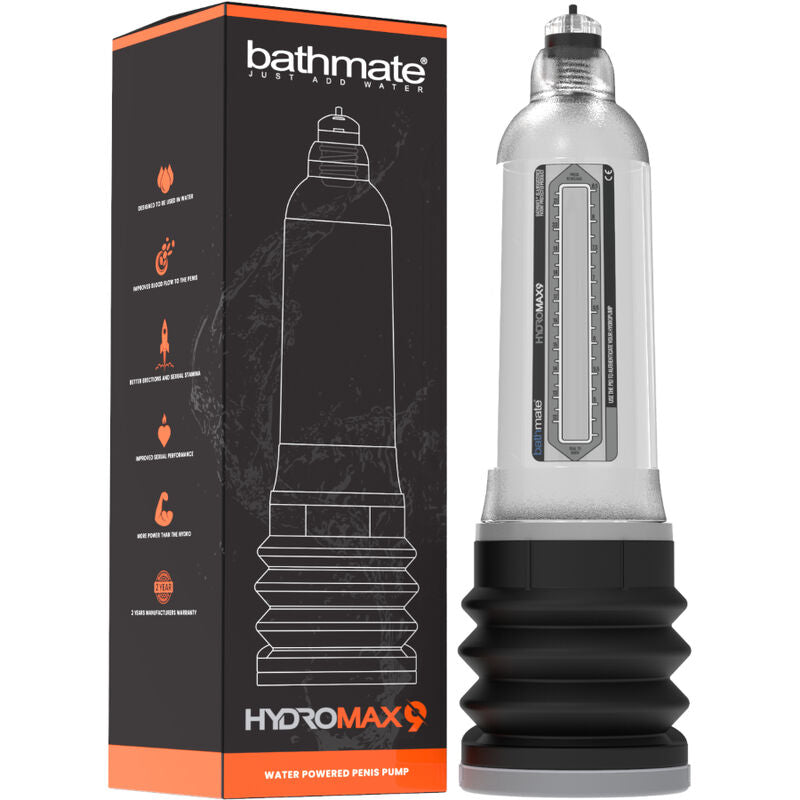BATHMATE - HYDROMAX 9 BOMBA PENIANA TRANSPARENTE - Sex Shop Sexy