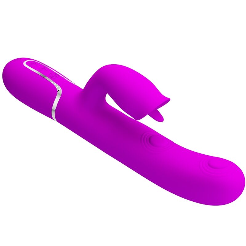 PRETTY LOVE - VIBRADOR RABBIT COM LICKING FUCSIA