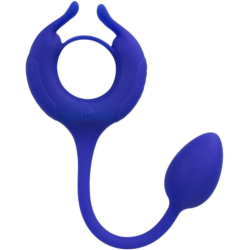 CALEXOTICS - ADMIRAL ANEL COM PESO PARA PÊNIS AZUL