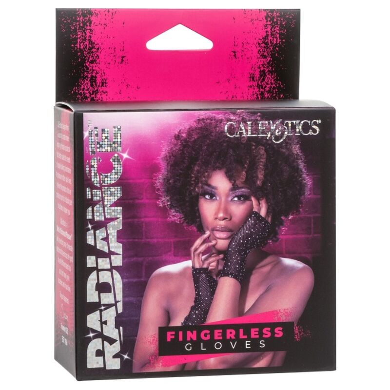 CALEXOTICS - RADIANCE LUVAS SEM DEDOS COM PEDRARIA