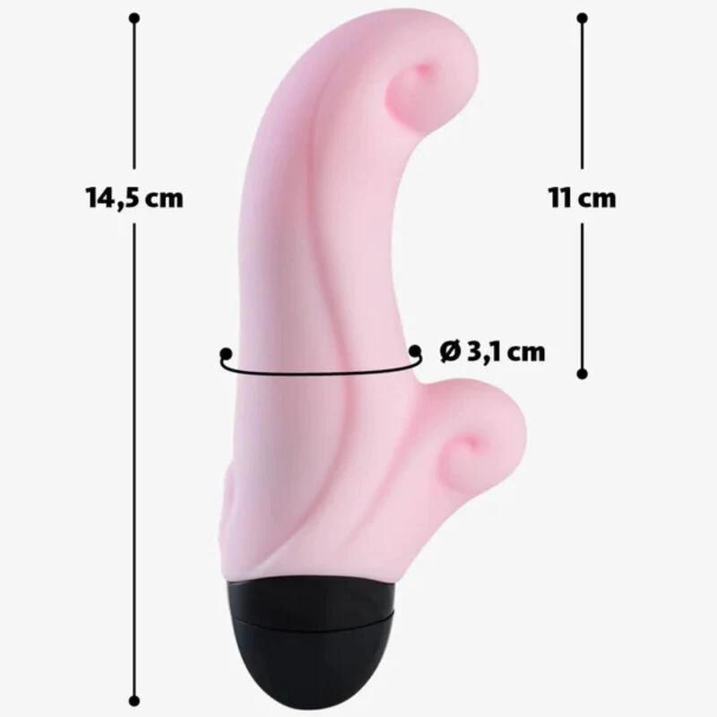 OCEAN VIBRADOR COELHO ROSA - Sex Shop Sexy