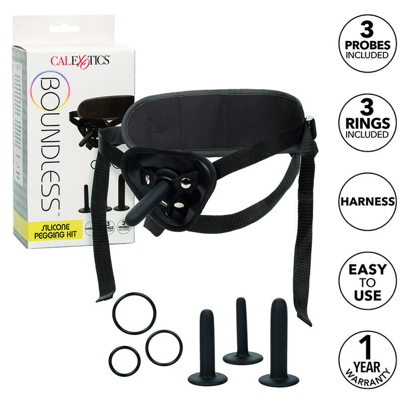 CALEXOTICS - BOUNDLESS KIT DE FIXAÇÃO EM SILICONE