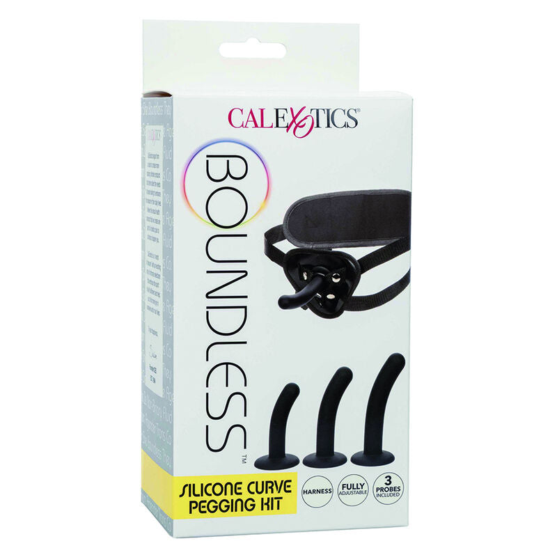 CALEXOTICS - BOUNDLESS KIT ARNÊS SILICONE CURVO
