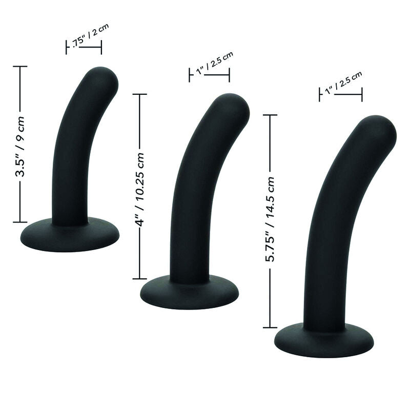 CALEXOTICS - BOUNDLESS KIT ARNÊS SILICONE CURVO