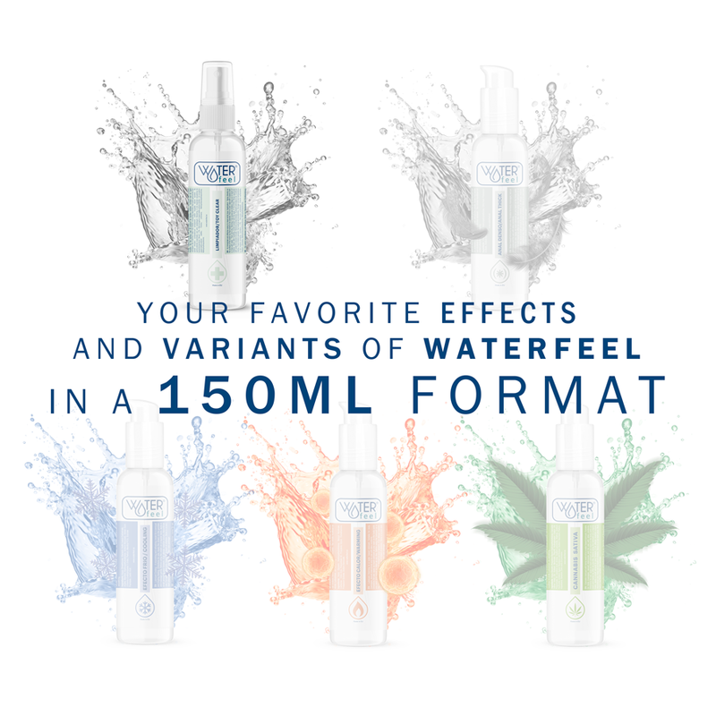 WATERFEEL - LIMPA JOGUETES ESTÉRIL 150 ML - Sex Shop Sexy