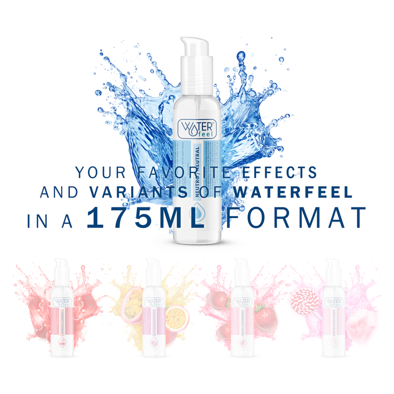 WATERFEEL - LUBRIFICANTE NATURAL 175 ML - Sex Shop Sexy