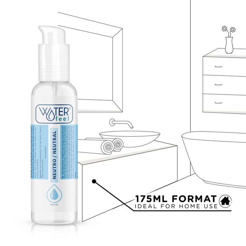 WATERFEEL - LUBRIFICANTE NATURAL 175 ML - Sex Shop Sexy
