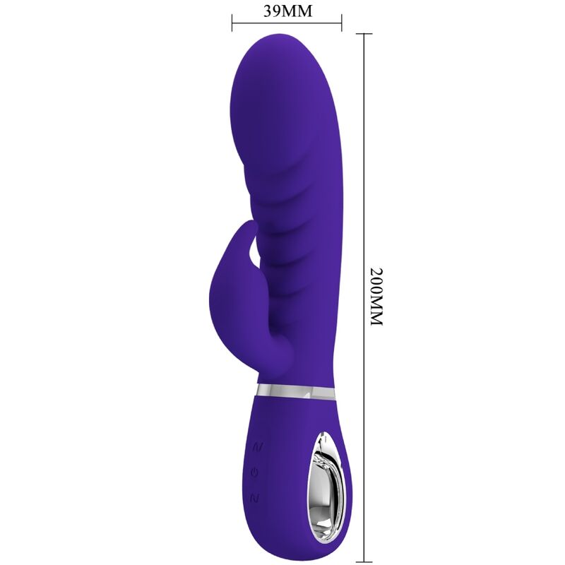 PRETTY LOVE - PRESCOTT VIBRADOR PONTO G MULTIFUNÇÕES LILÁS