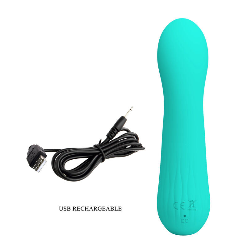 PRETTY LOVE - FAUN RECHARGEABLE VIBRATOR WATER GREEN