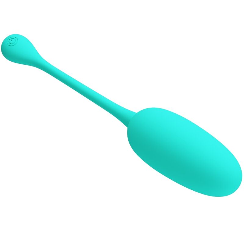PRETTY LOVE - KNUCKER OVO VIBRADOR RECARREGÁVEL VERDE ÁGUA