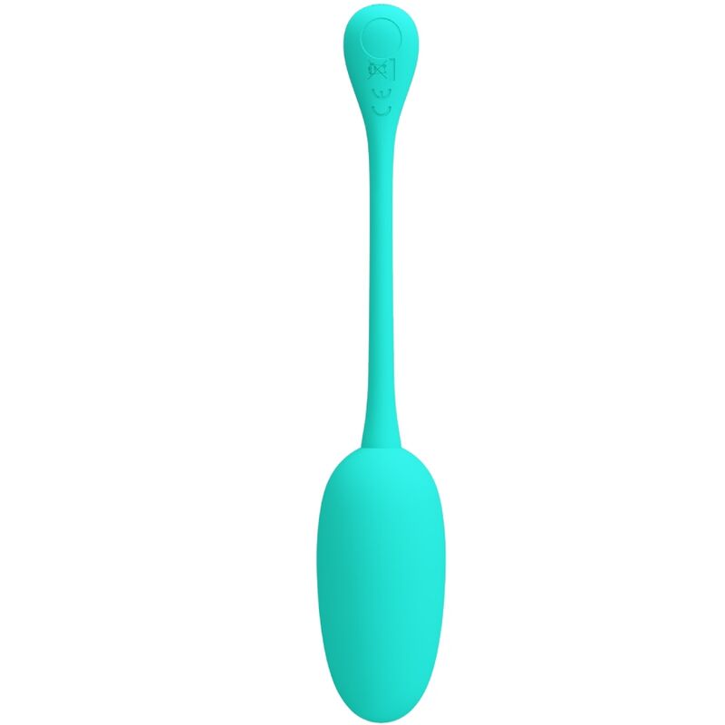 PRETTY LOVE - KNUCKER OVO VIBRADOR RECARREGÁVEL VERDE ÁGUA