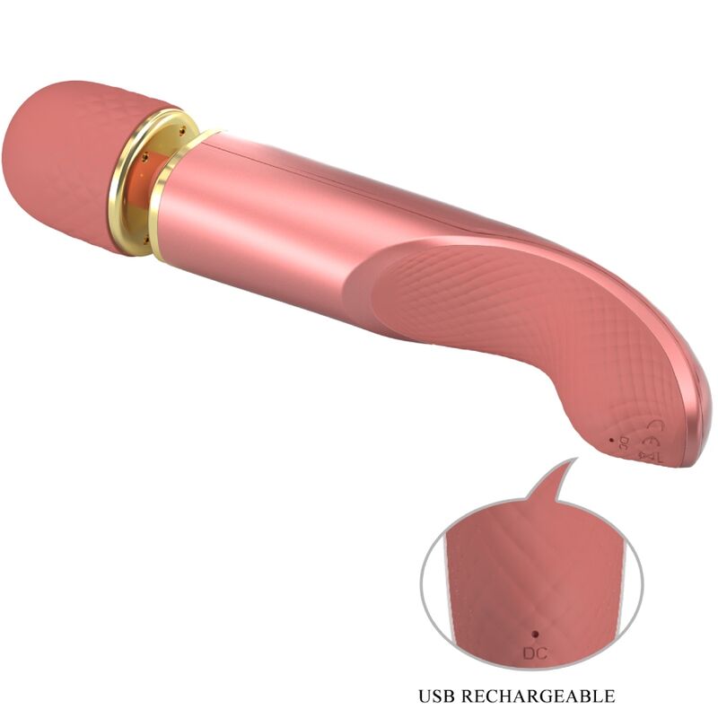 PRETTY LOVE - MASSAJADOR 7 MODOS DE VIBRAÇÃO ROSA
