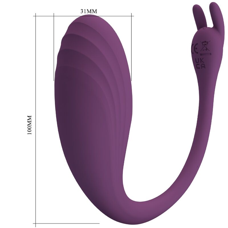 PRETTY LOVE - CATALINA VIBRADOR COM CONTROLO APP LILÁS