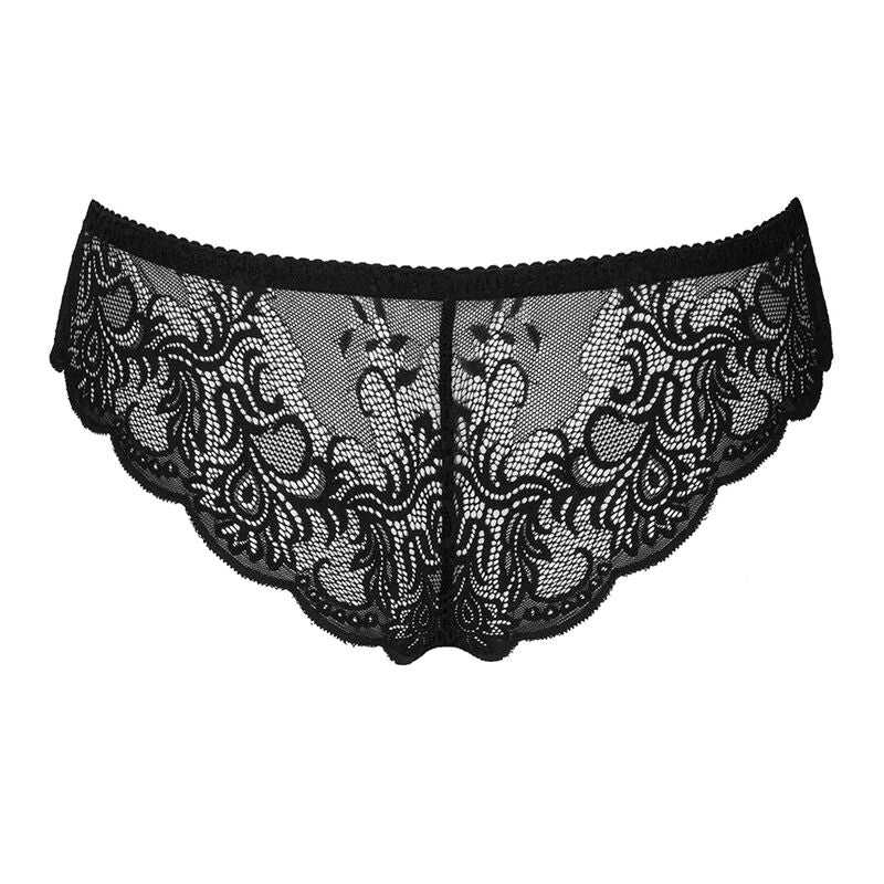LIVCO CORSETTI FASHION - LOVE STORY LC 90679 BLACK OPEN UNDERWEAR L/XL