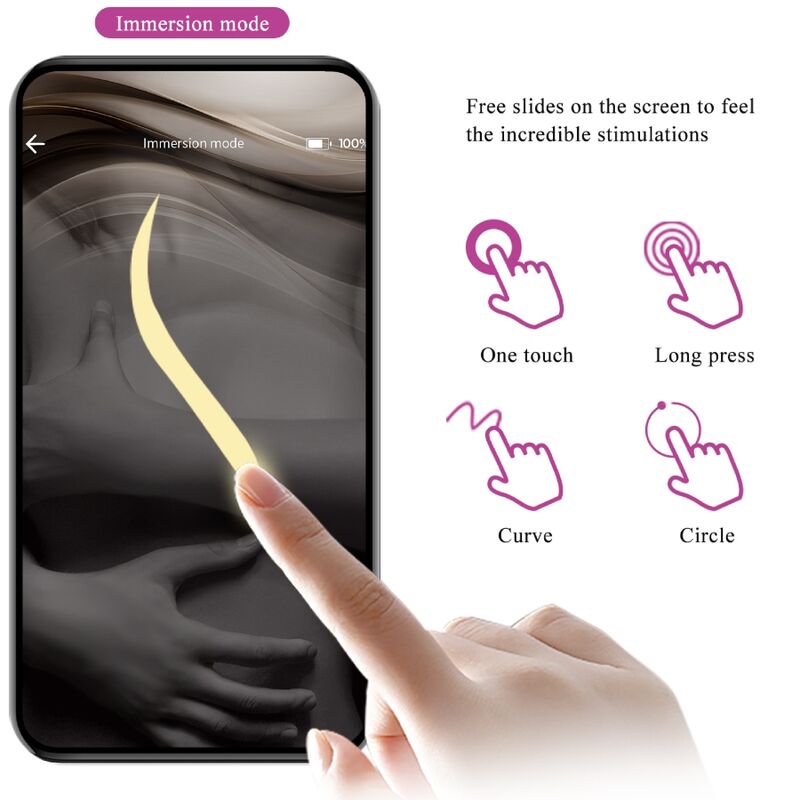 PRETTY LOVE - ELVIRA BOLAS KEGEL COM CONTROLO APP ROXO