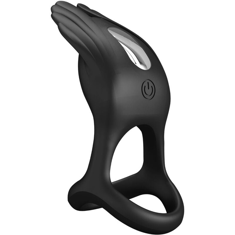 PRETTY LOVE - SILAS ANEL VIBRADOR 7 VIBRAÇÕES EM SILICONE PRETO