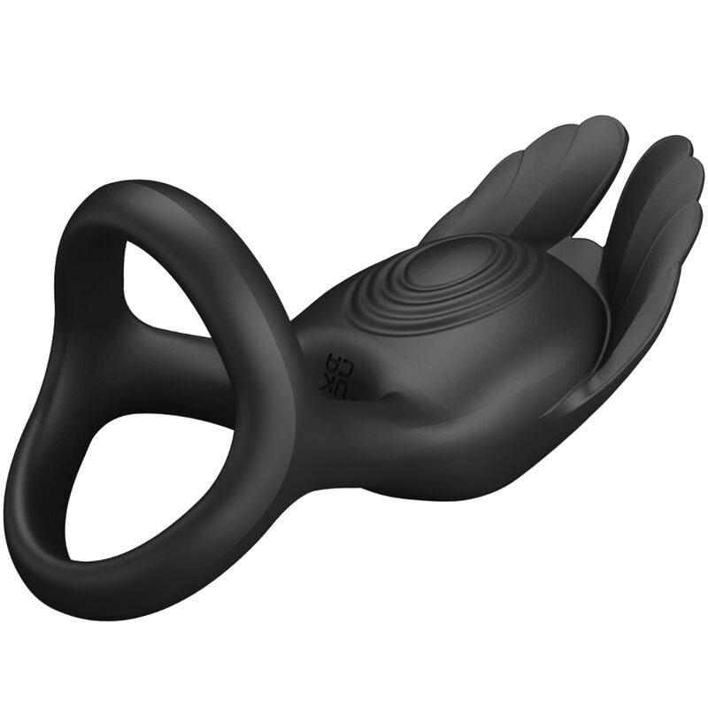 PRETTY LOVE - SILAS ANEL VIBRADOR 7 VIBRAÇÕES EM SILICONE PRETO