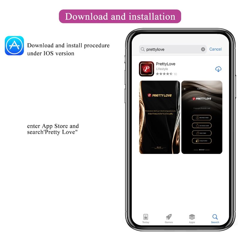 PRETTY LOVE - BILLY VIBRATION LILÁS APP GRATUITA