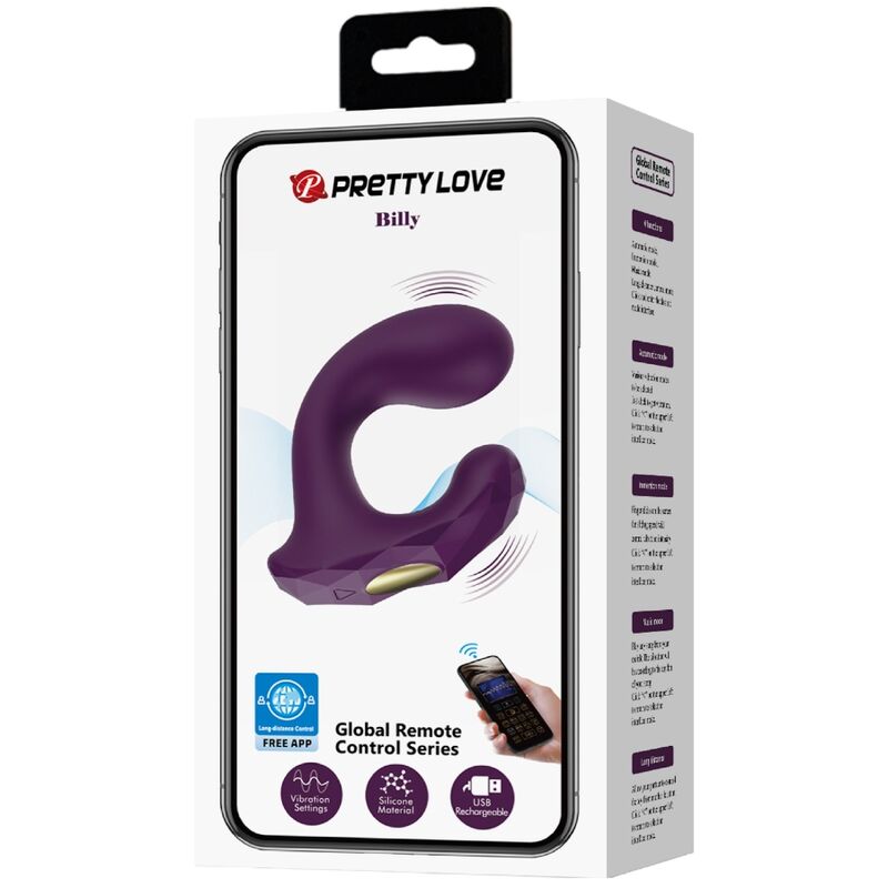 PRETTY LOVE - BILLY VIBRATION LILÁS APP GRATUITA
