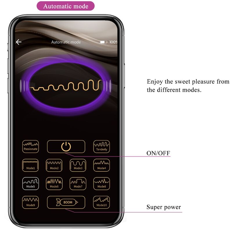 PRETTY LOVE - BILLY VIBRATION LILÁS APP GRATUITA