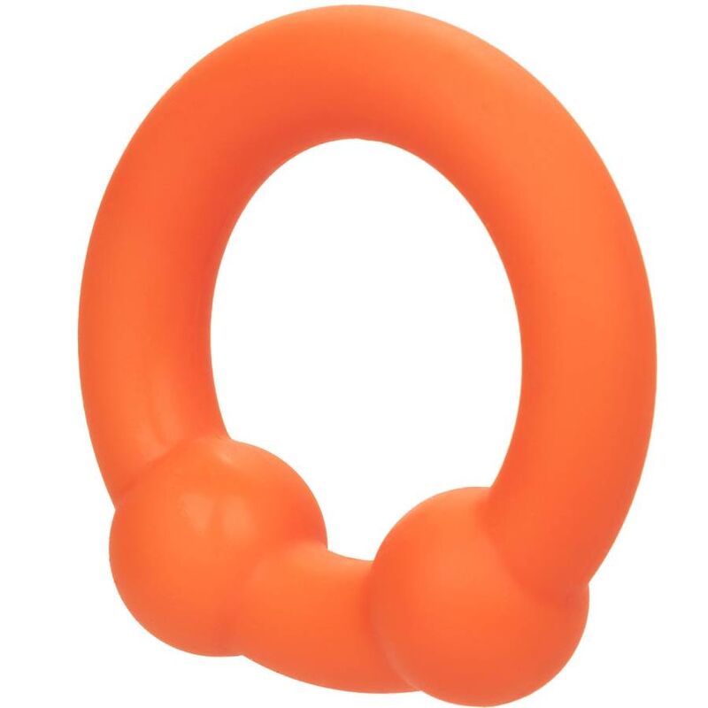 CALEXOTICS - ALPHA ANEL DUPLO COM BOLA LARANJA